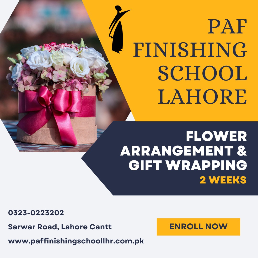 Master Flower Arrangement and Gift Wrapping