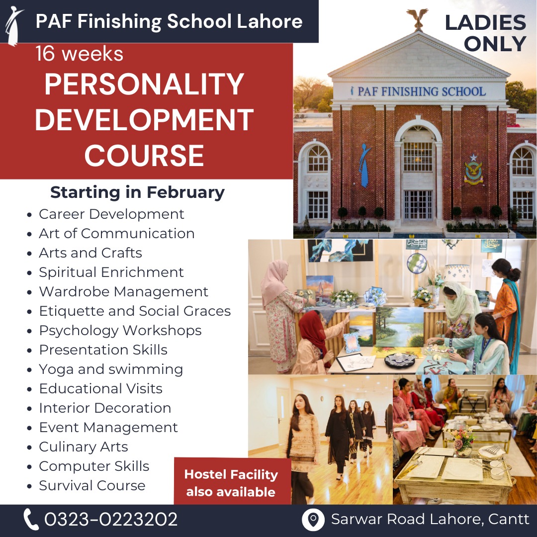 16 Week Personality Development Course